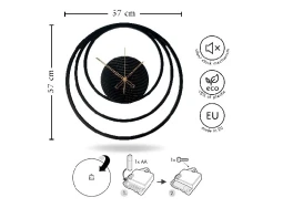 GL-12390 3D CLOCK FI57