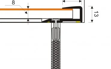 Profil pentru podea D-Z0200-2E-200  Stejar thumb-image