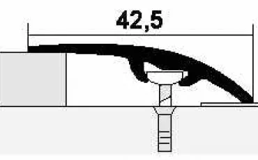 Profil pentru podea PV-8 Stejar Inchis 180 cm thumb-image