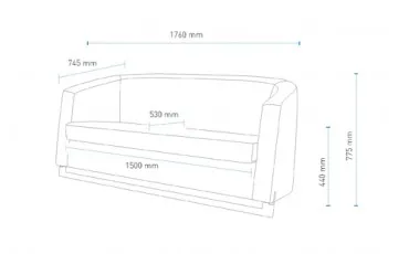 Canapele &#351;i Col&#355;are Sofa NOBLE thumb-image