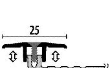 Floor profile PF 378 V sand 90 thumb-image