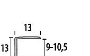 Напольный профиль PF 012 F16 Edge Trim Profile thumb-image