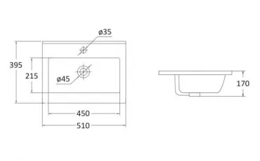 Bathroom JFU 005-13WH RJ Washbasin with cabinet thumb-image