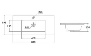 Bathroom RJFU005-12WH RJ Washbasin with cabinet thumb-image