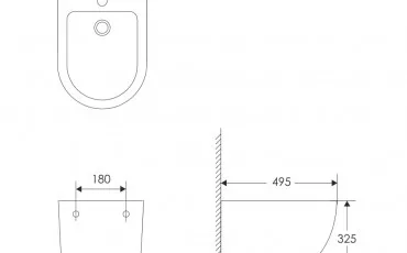 Toilet i11547 IMPRESE Bidet Lesna thumb-image