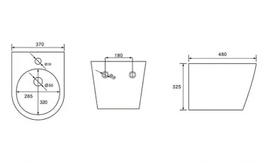 Toilet i11331 IMPRESE Bidet Jess thumb-image