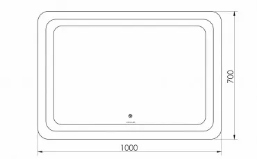 Bathroom 1648,521217 VOLLE Mirror thumb-image