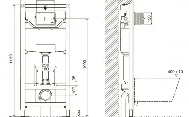 Toaleta i9120 IMPRESE Instalatii Vasul de toalet&#259; thumb-image