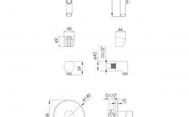 Toaleta VR30105Z-BT IMPRESE Set igienic thumb-image