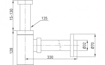 Bathroom 9000,094101 VOLLE Siphon thumb-image