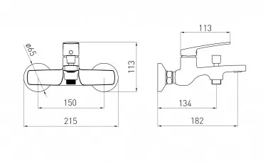 Baie 1512,031001 VOLLE Robinet pentru baie thumb-image