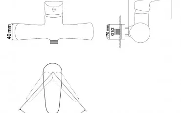 Душ RBZ074-5 RJ Смеситель для душа thumb-image