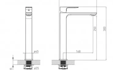 Baie 1511,010204 VOLLE Robinet pentru lavuar thumb-image