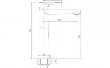 Baie 1530,010201 VOLLE Robinet pentru lavuar thumb-image