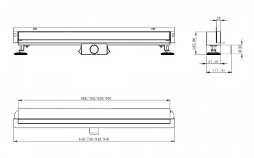 Dus d44600SW13 IMPRESE Scara de dus thumb-image