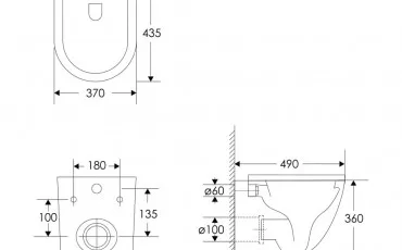 Toaleta i11546 IMPRESE Vasul de toalet&#259; thumb-image