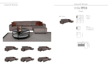 Sofas / Corner Sofas Corner Sofa Cooper thumb-image