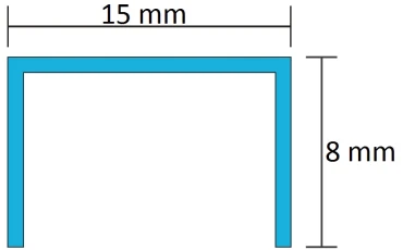 Профиль для керамической плитки EXSI-0001 Профиль из нержавеющей стали thumb-image