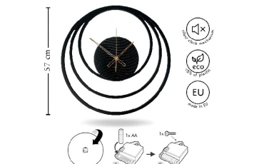 Декор Интерьера GL-12390 3D CLOCK FI57 thumb-image