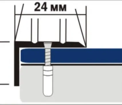 Profil pentru podea D3 KE 180  Aur image