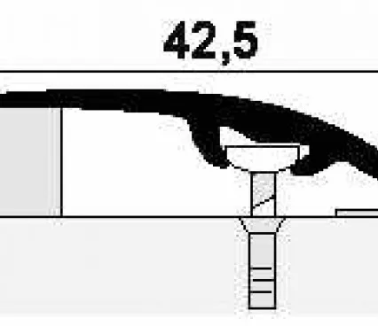 Profil pentru podea PV-8 Stejar Inchis 180 cm image