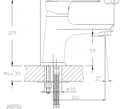 Bathroom 21081 IMPRESE Fauset kit image