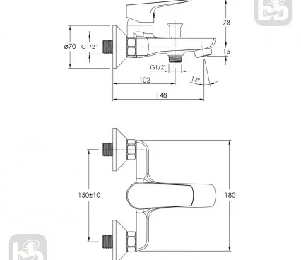 Baie f03208201 IMPRESE Robinet pentru baie image