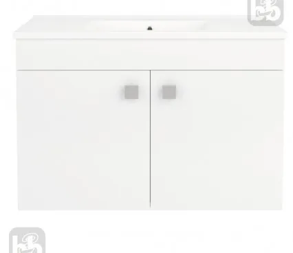 Bathroom RJFU005-12WH RJ Washbasin with cabinet image