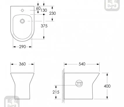 Toilet i11334 IMPRESE Bidet Vyskov image