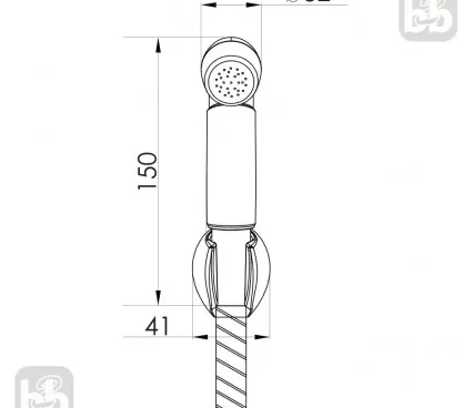 Toaleta B70312 IMPRESE Set igienic image