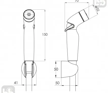 Toaleta B70313 IMPRESE Set igienic image