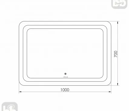 Ванна 1648,521217 VOLLE Зеркало image