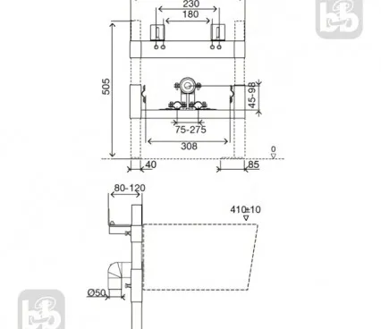 Toaleta 131050 VOLLE Instalatii pentru bideu image