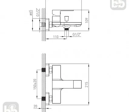 Baie 1511.030101 VOLLE Robinet pentru baie image