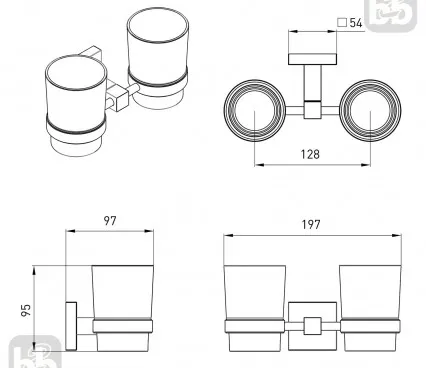 Bathroom 2536,220201 VOLLE Bathroom glass image