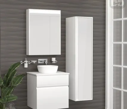 Bathroom f32708W IMPRESE Washbasin with cabinet image