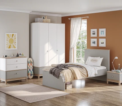 Mobilier pentru copii Noptiera Bono Grey (53,1*42,9*40) image