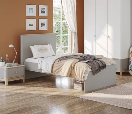 Mobilier pentru copii Noptiera Bono Grey (53,1*42,9*40) image