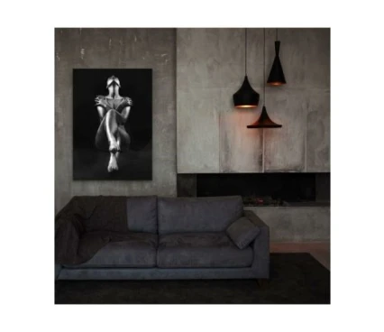 Interior Decor CA-13463 CANVAS SILVER 70*100cm image