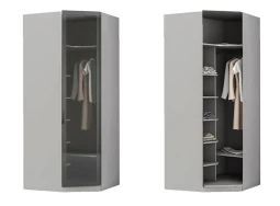 Defne Corner Wardrobe