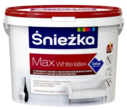 Vopsele Max White Latex 10 L image