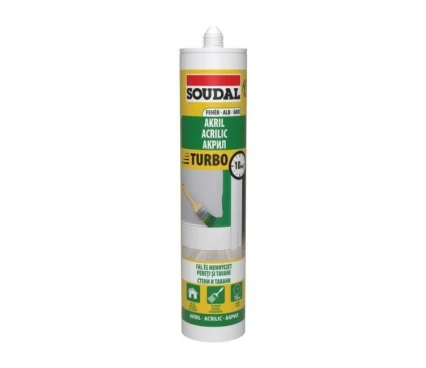 Tying products Mastic Express,ALB,acrilic(TURBO) SOUDAL(122878) image