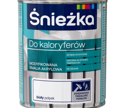 Vopsele SNIEZKA pentru calorifer, 0.75 L, vopsea acrilica, luc image