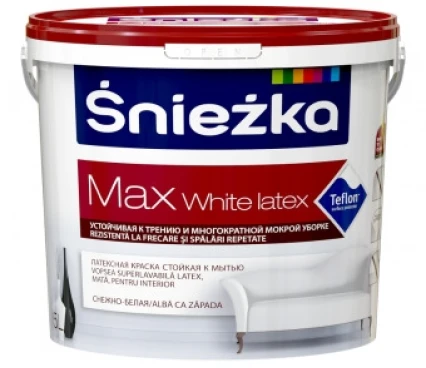 Paints MAX White Latex, 5L image