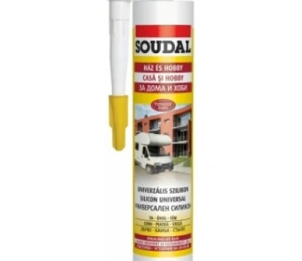 Сопутствующие товары/услуги Силикон universal черный, 280 ml Soudal 103414 image