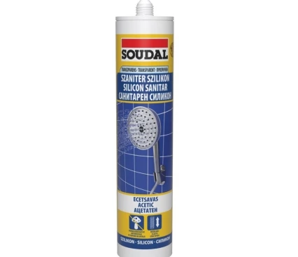 Tying products Silicon SANITAR Transparent 280, ml soudal 103217 image