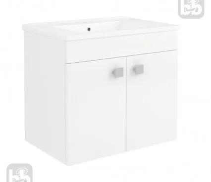 Bathroom JFU005-11WH RJ Washbasin with cabinet image