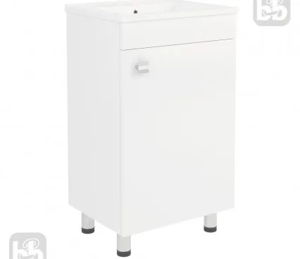 Bathroom JFU 005-13WH RJ Washbasin with cabinet image