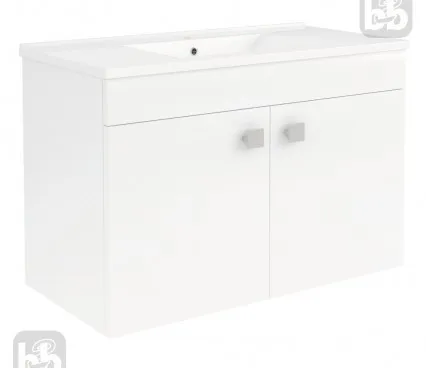 Bathroom RJFU005-12WH RJ Washbasin with cabinet image