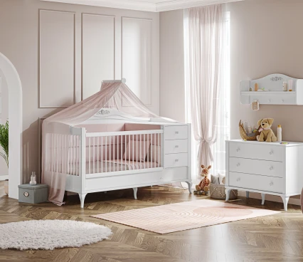 Kids furniture Expanding Crib  image